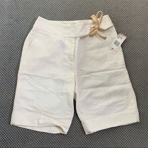 Kasper Linen Shorts- New with Tags
